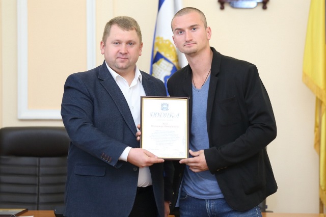 Хома О.В. відзначений почесною нагородою мера